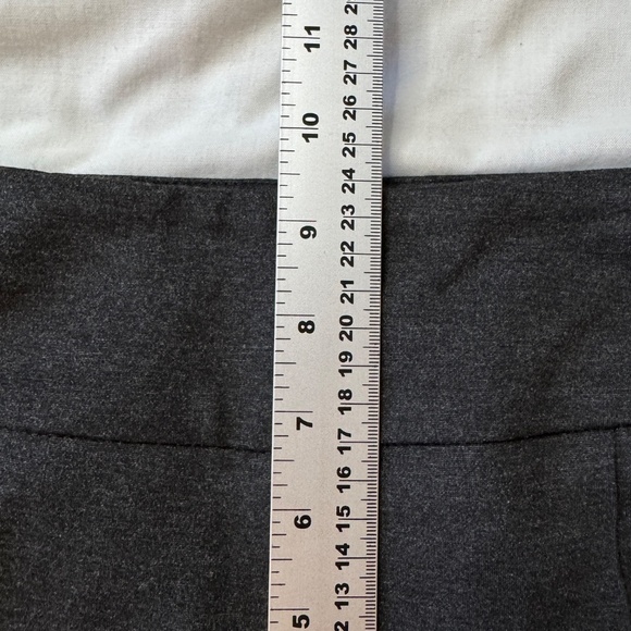 Lisette L Montreal Womens NEW Pull-On Slim Leg Casual Dress Pant Charcoal Gray 6 - Picture 10 of 13